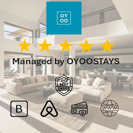 Infinity Blue Luxury Flat By Oyoostays Appartement *